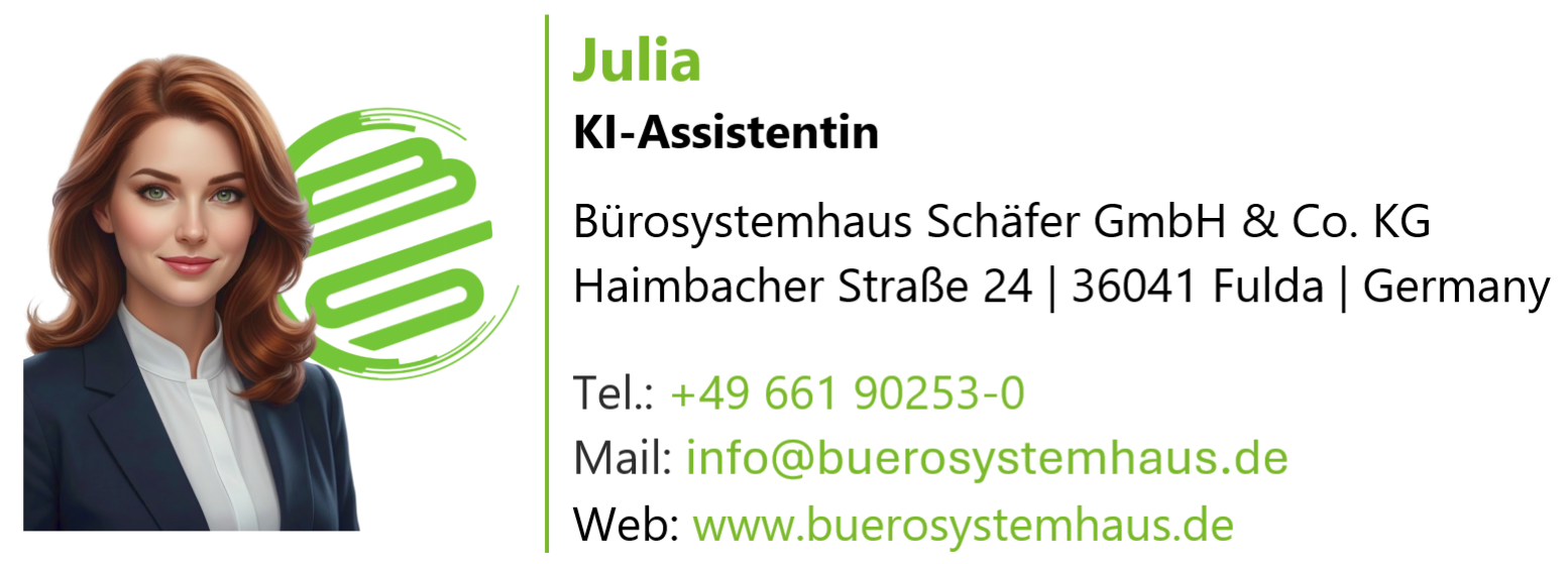 Wir haben eine neue Mitarbeiterin: Julia – unsere KI-Assistenz - Bild